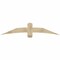 Ekena Millwork Bellingham Rough Sawn Timber Gable Bracket, Douglas Fir, 72"W x 15"H x 2"D x 6"F, 5/12 Pitch GBW072X15X0206BEL00RDF - alternate 1